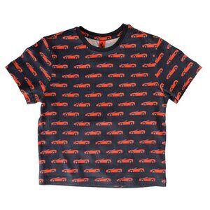 Scuderia Ferrari Kid "Pittoriale" Multi-Color Crewneck Short Sleeve T-Shirt
